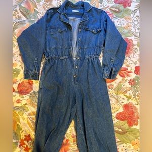 Vintage denim jumpsuit